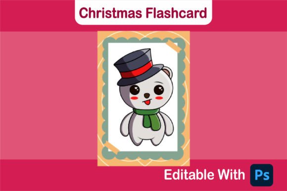 Christmas Flashcard - Polar Bear Mocking Illustration Review