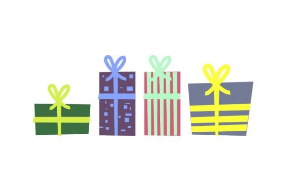 Christmas Give Vector Art for Handmade Creations