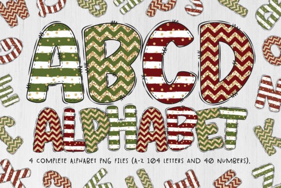 Christmas Glitter Alphabet Letters Review