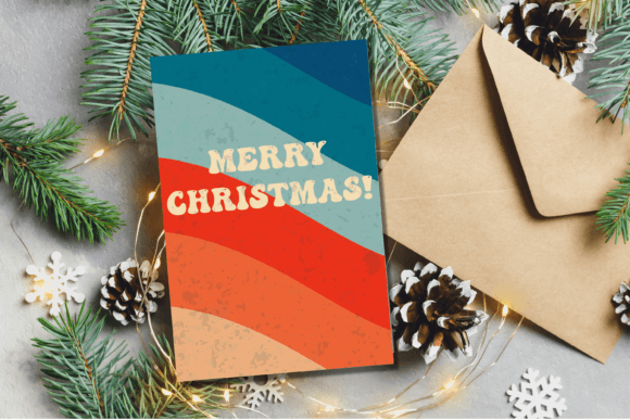 Vintage Christmas Printable Card Illustrations