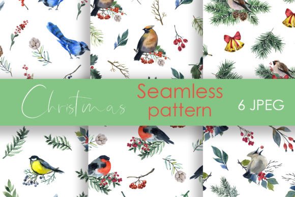 Watercolor Christmas Seamless Pattern: A Designer's Review